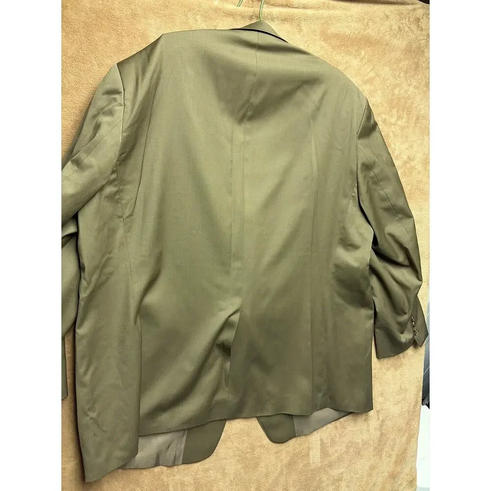 Lauren Ralph Lauren Blazer Mens 52R Green Sport Coat Jacket Big & Tall